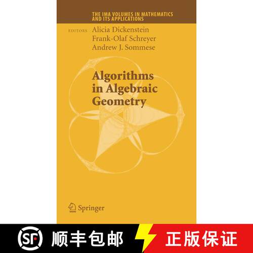 【3-4周达】精装 Algorithms in Algebraic Geometry [9780387751542]