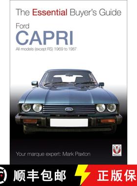 【3-4周达】Ford Capri: All Models (Except Rs) 1969 to 1987 [9781845842055]