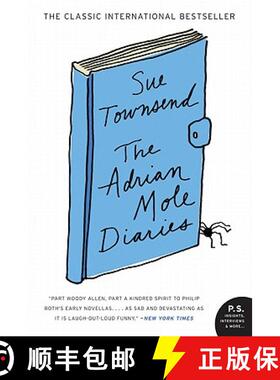 【3-4周达】The Adrian Mole Diaries: The Secret Diary of Adrian Mole, Aged 13 3/4 / The Growing Pains ... [9780062004697]
