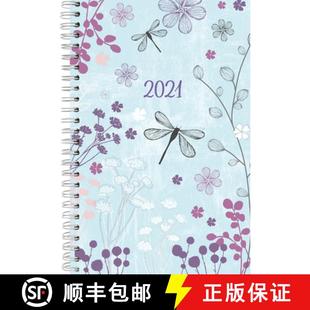 9781531911737 3周达 Planner Weekly Month Dragonfly Designer 2021
