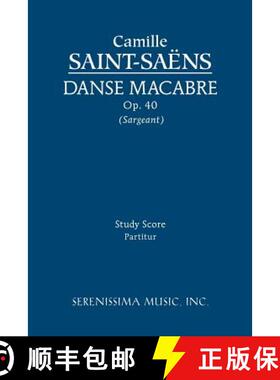【3-4周达】Danse macabre, Op. 40 - Study score [9781608740185]