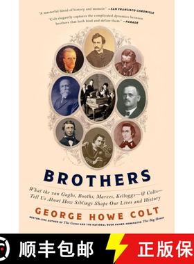 【3-4周达】Brothers: What the van Goghs, Booths, Marxes, Kelloggs--and Colts--Tell Us About How Sibli... [9781416547785]
