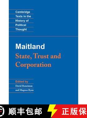【3-4周达】Maitland: State, Trust and Corporation: - Maitland: State, Trust and Corporation [9780521820103]