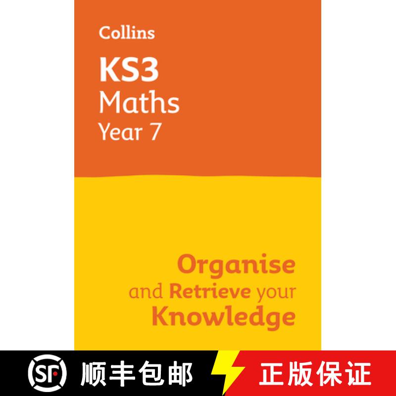 【3-4周达】Ks3 Maths Year 7: Organise and Retrieve Your Knowledge: Ideal for Year 7 [9780008598648]