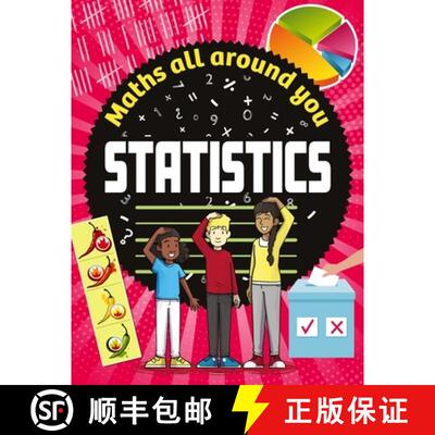 【3-4周达】精装 Maths All Around You: Statistics [9781526320537]