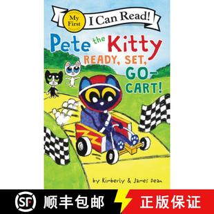 Ready 9780062974051 4周达 Cart Set Kitty the Pete