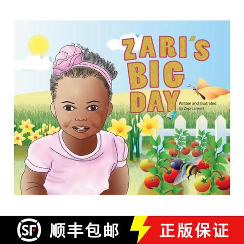 【3-4周达】精装 Zari's Big Day [9780692982259]