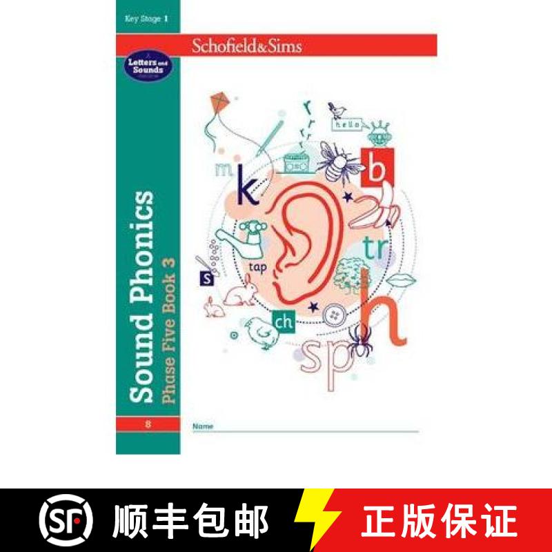 【2-3周达】Sound Phonics Phase Five Book 3: KS1 , Ages 5-7 [9780721711515]