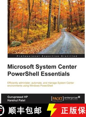 预订 Microsoft System Center PowerShell Essentials [9781784397142]