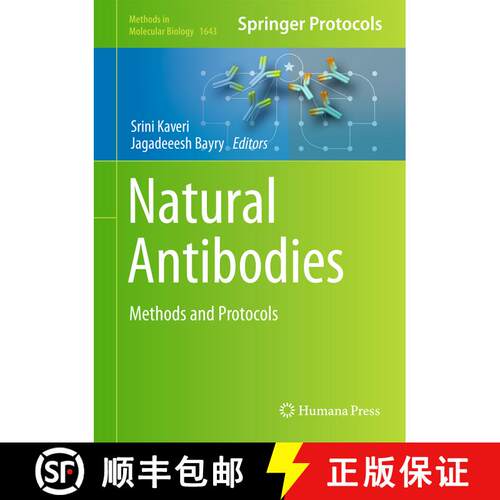 【3-4周达】精装 Natural Antibodies: Methods and Protocols (1st ed. 2017) [9781493971794]