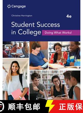 【3-4周达】Student Success in College: Doing What Works! [9780357792872]