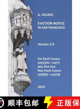 【3-4周达】Eviction Notice in San Francisco: Version 2. For-Fault Evictions 37.9(a)(1)(A)-(a)(7) and ... [9780996274487]