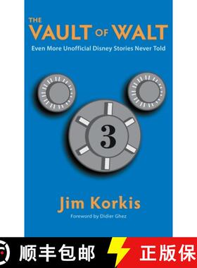【3-4周达】The Vault of Walt: Volume 3: Even More Unofficial Disney Stories Never Told [9798896090717]