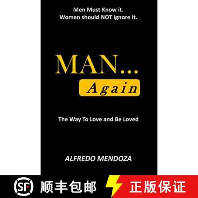 【3-4周达】MAN...Again: How To Love & Be Loved [9780692515105]