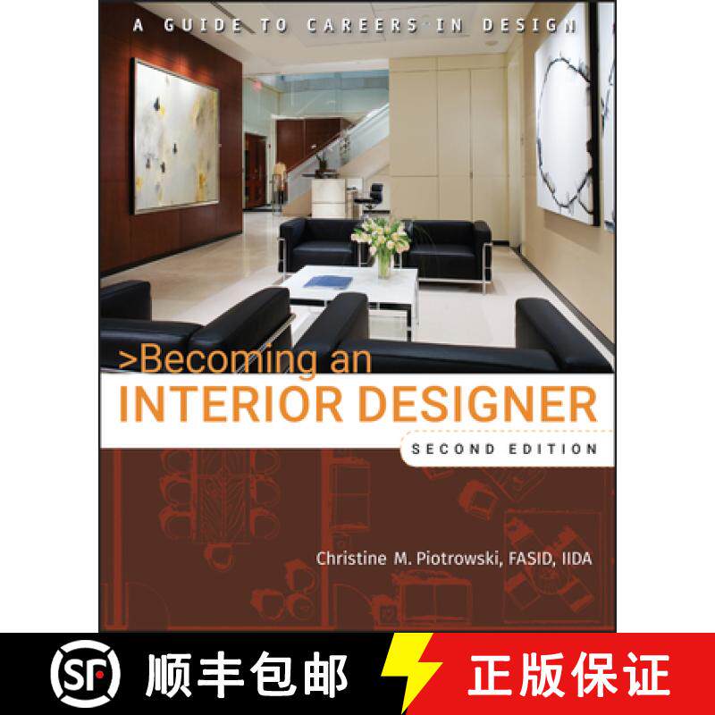 【3-4周达】Becoming An Interior Designer: A Guide To Careers In Design 2E [Wiley建筑] [9780470114230]