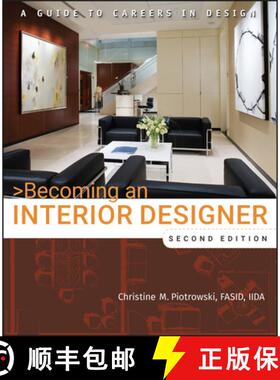 【3-4周达】Becoming An Interior Designer: A Guide To Careers In Design 2E [Wiley建筑] [9780470114230]