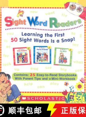 【3-4周达】Sight Word Readers Parent Pack: Learning the First 50 Sight Words Is a Snap! [With Mini-Wo... [9780545067652]
