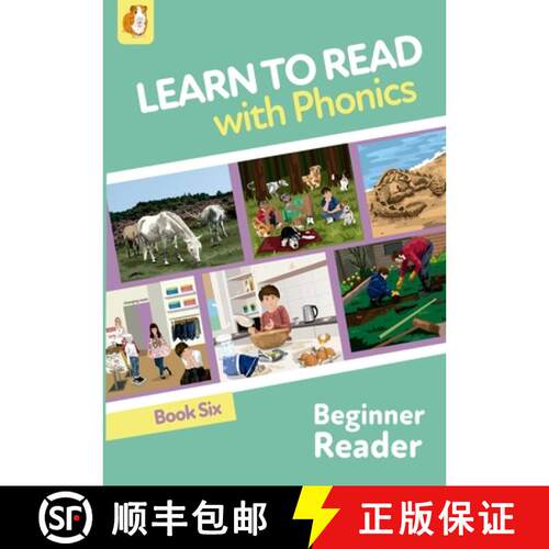 【3-4周达】Learn To Read With Phonics Book 6 [9781913277666]