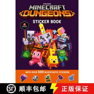 【3-4周达】Minecraft Dungeons Sticker Book [9781405299701]