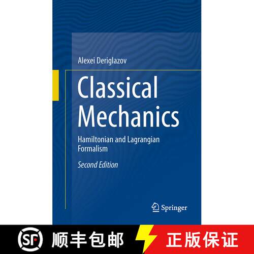 【3-4周达】精装 Classical Mechanics : Hamiltonian and Lagrangian Formalism (2nd ed. 2017) [9783319441467]