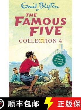 【3-4周达】The Famous Five Collection 4 : Books 10-12 [9781444935165]