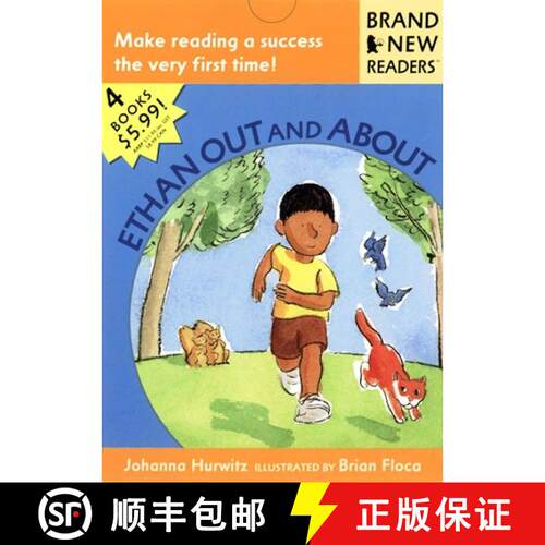 【3-4周达】Ethan Out and About: Brand New Readers [9780763610999]