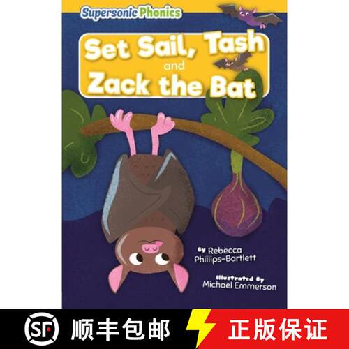 【3-4周达】Set Sail, Tash & Zack the Bat [9798902011767]