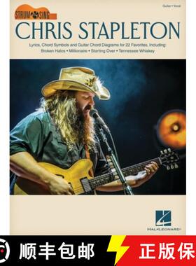 【3-4周达】Chris Stapleton: Strum & Sing Guitar Songbook with Lyrics, Chord Symbols & Chord Diagrams ... [9781705131152]