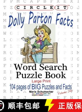 预订 Circle It, Dolly Parton Facts, Word Search, Puzzle Book [9781950961535]