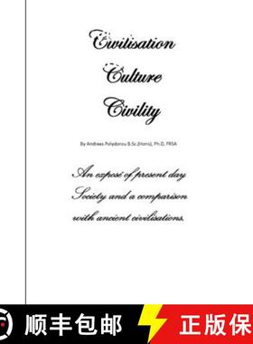 【3-4周达】Civilisation, Culture, Civility [9781291668551]