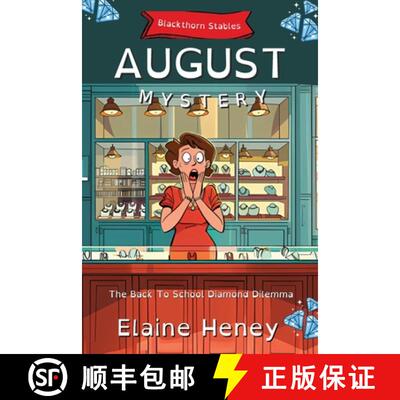 【3-4周达】The Back To School Diamond Dilemma | Blackthorn Stables August Mystery - Dyslexia Friendly [9781917234245]