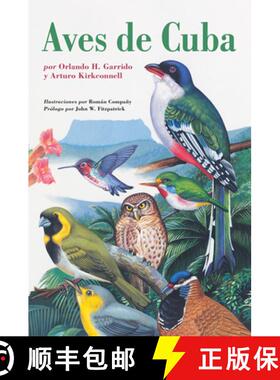 【3-4周达】Aves de Cuba: Field Guide to the Birds of Cuba, Spanish-Language Edition [9780801476914]
