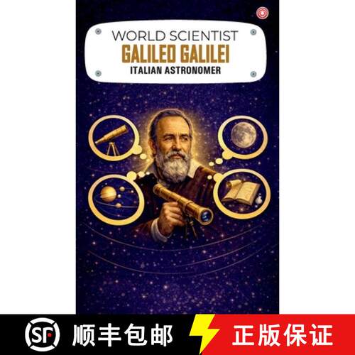 【3-4周达】World Scientist : Galileo Galilei [9789363210004]