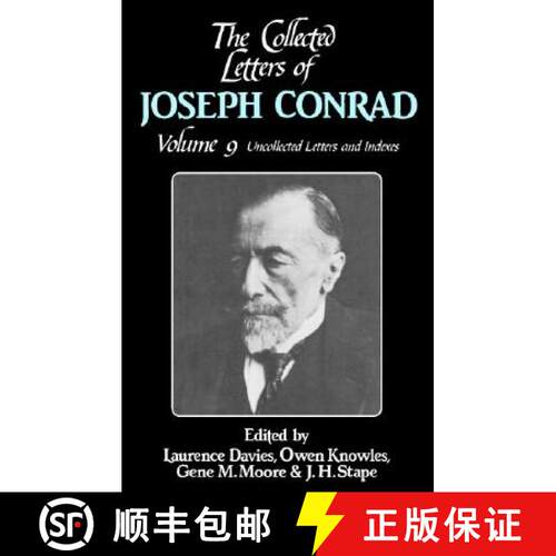 【3-4周达】精装 The Collected Letters of Joseph Conrad: Volume 9: Uncollected Letters and Indexes [9780521881890]
