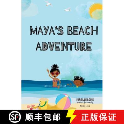 【3-4周达】Maya's Beach Adventure: Beach Story Books for Kids [9798330372157]