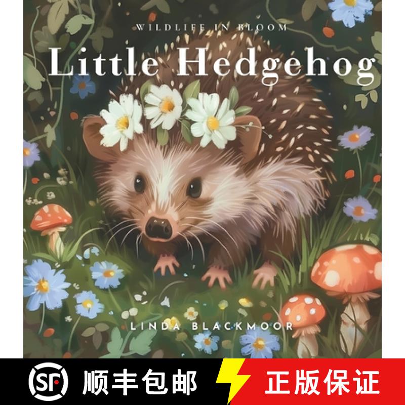 【2-3周达】Little Hedgehog: Educational Children's Picture Book About Hedgehogs Filled With Photos, A... [9781966417224]