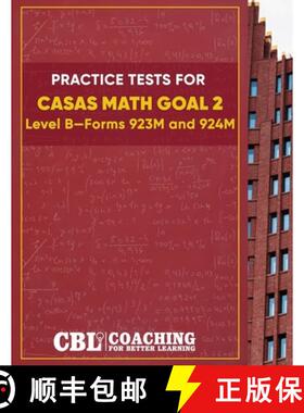 【3-4周达】Practice Tests for CASAS Math GOAL 2  Level B, Forms 923M and 924M [9798330584314]
