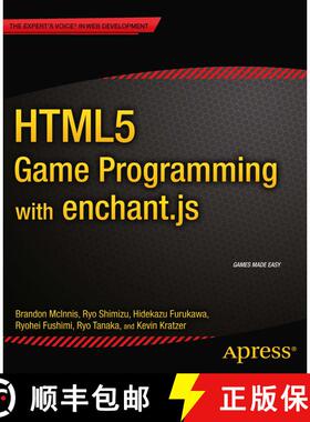 【3-4周达】HTML5 Game Programming with enchant.js (1st ed.) (1st ed.) (1st ed.) (1st ed.) (1st ed.) [9781430247432]