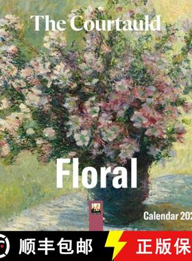 【3-4周达】The Courtauld: Floral Mini Wall Calendar 2026 (Art Calendar) [9781835624319]