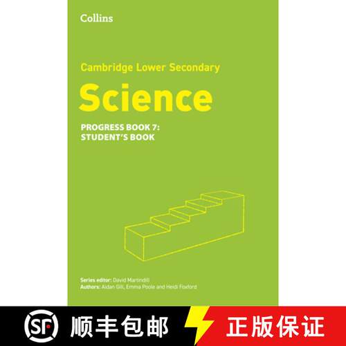 【3-4周达】Cambridge Lower Secondary Science Progress Student’s Book: Stage 7 [9780008679323]