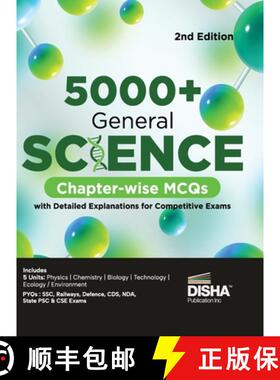 【3-4周达】5000+ General Science Chapter-wise MCQs with Detailed Explanations for Competitive Exams 2... [9789395761116]