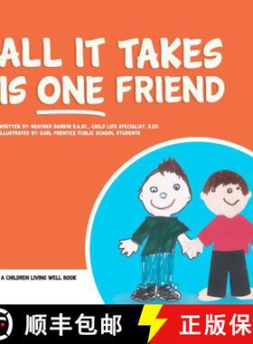 【3-4周达】All It Takes is One Friend [9780987894502]