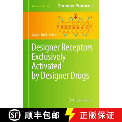 【3-4周达】精装 Designer Receptors Exclusively Activated by Designer Drugs (1st ed. 2015) [9781493929436]