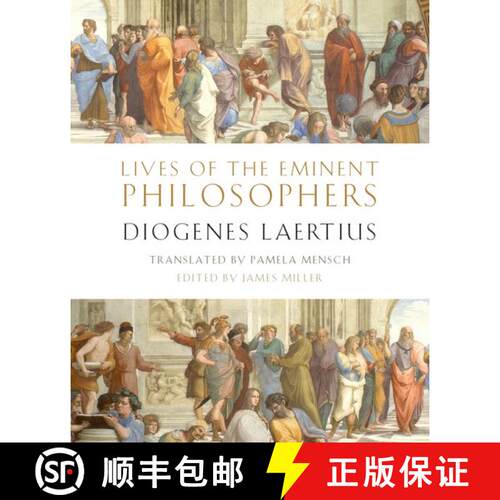 【3-4周达】精装 Lives of the Eminent Philosophers: by Diogenes Laertius [9780190862176]