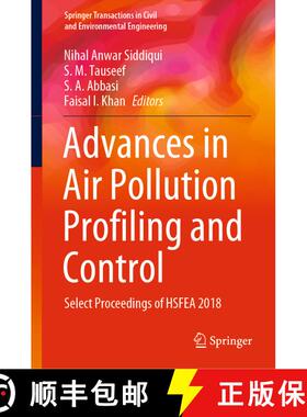 【3-4周达】Advances in Air Pollution Profiling and Control : Select Proceedings of HSFEA 2018 [9789811509537]
