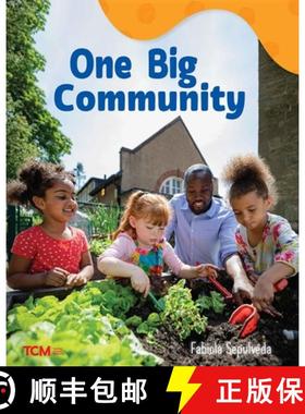 预订 One Big Community: A Wordless Nonfiction Book [9798765961339]