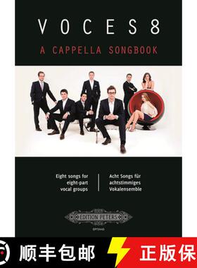 【3-4周达】Voces8 A Cappella Songbook -- 8 Songs for 8-Part Vocal Groups [9790577003573]