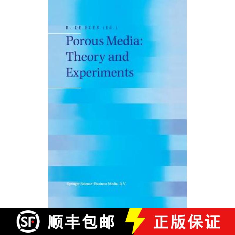 【3-4周达】Porous Media: Theory and Experiments [9789401059398]