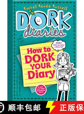 【3-4周达】Dork Diaries 3 1/2: How to Dork Your Diary [9781442422339]