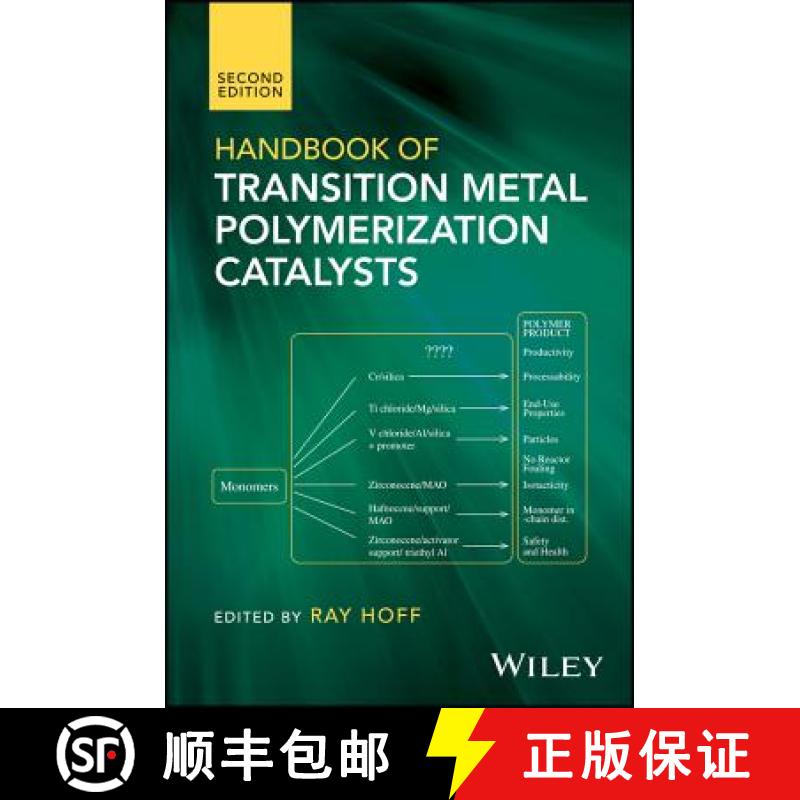 【3-4周达】Handbook Of Transition Metal Polymerization Catalysts, 2Nd Edition [Wiley高分子] [9781119242130]